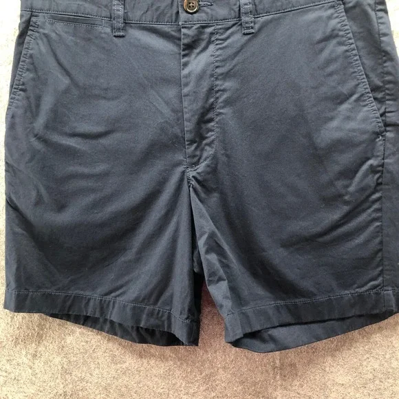 J.Crew Portsider Shorts Mens 32 Dark Navy Blue 7'' Stretch Flat Front - Picture 7 of 11